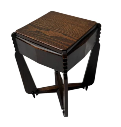 Art Deco Amsterdamse School Side Table by Architect Christiaan Bartels, 1920s